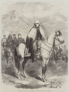 Marschall Bazaine, der französische Oberbefehlshaber in Mexiko von English School